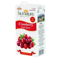 Nutrilife Cranberry juice 1li