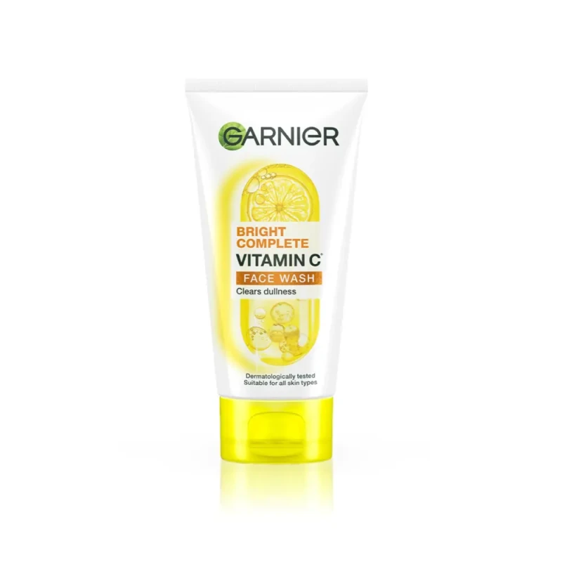 Garnier Bright Complete Vitamin C Face Wash Clear Dullness 100G